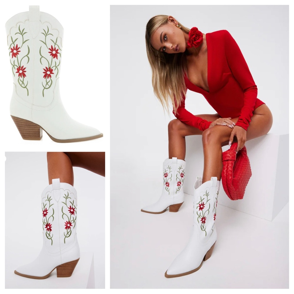 NEW BILLINI  ALLISON WHITE BOOT Sz: 7